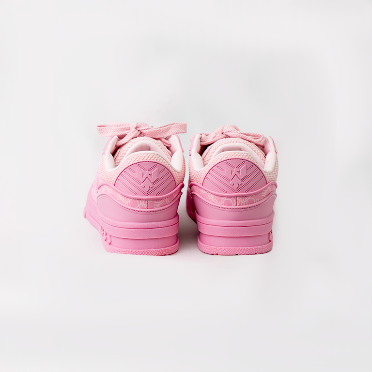 Vulture V2 low-top sneaker in Pink Monogram, pink – alternate view 3