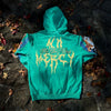 NO MERCY HOODIE (ELECTRIC GREEN)
