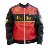 WATSON ITALIA WORLD CHAMPIONS MOTO RACING JACKET (BLACK/RED)