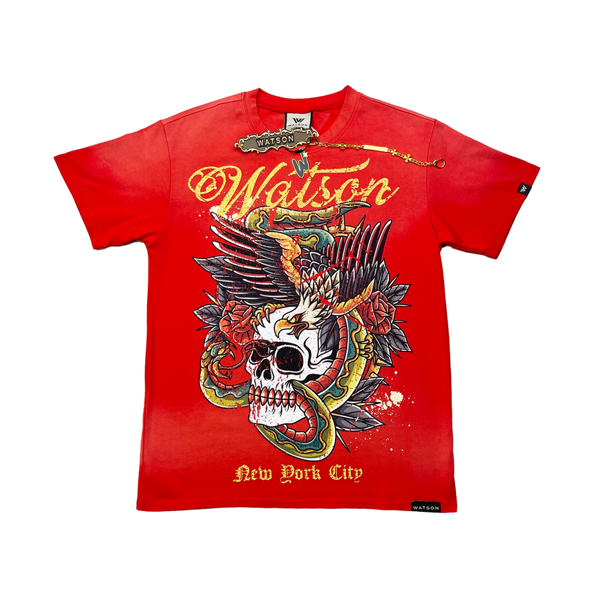 WATSON NEW YORK T-SHIRT (RED)