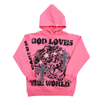 SAINT HOODIE (PINK)