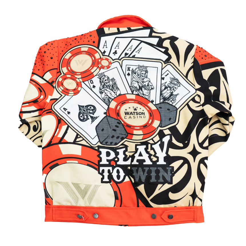 WATSON PLAY TO WIN CASINO WORK JACKET (RED)
