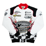 WATSON RACING MONACO GRAND PRIX MOTO JACKET (BLACK/WHITE)