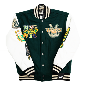 WATSON YACHT CLUB VARSITY JACKET (GREEN)
