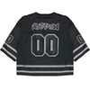 WATSON ATHLETIC DEPARTMENT CROPPED FOOTBALL JERSEY (CHARCOAL)