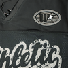 WATSON ATHLETIC DEPARTMENT CROPPED FOOTBALL JERSEY (CHARCOAL)