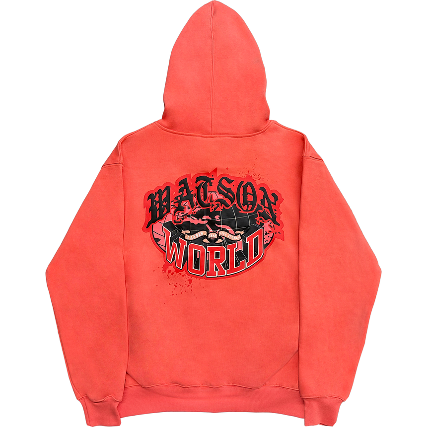 WATSON LARGER THAN LIFE ITSELF HOODIE (RED)