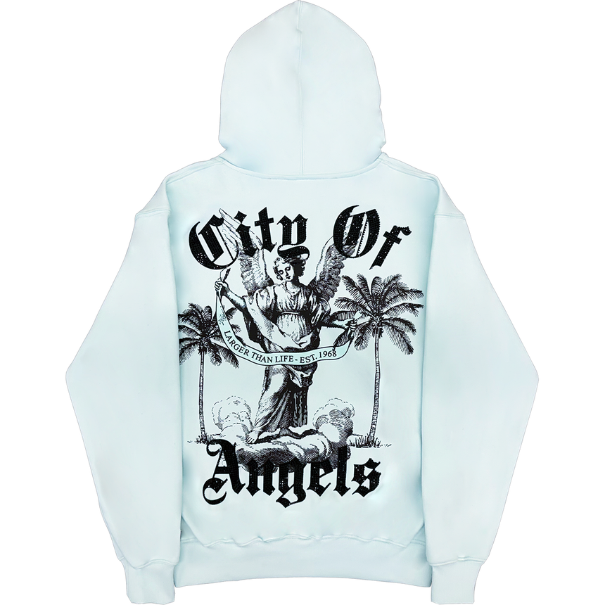WATSON CITY OF ANGELS HOODIE (TEAL)