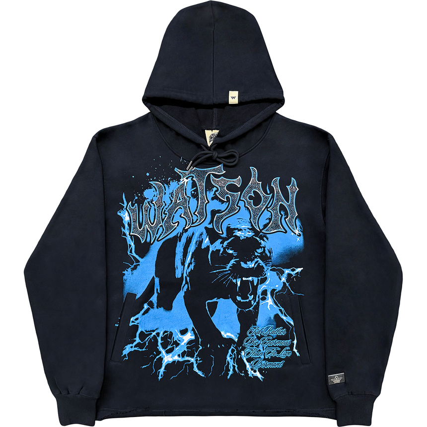 WATSON PANTHER HOODIE (BLACK)