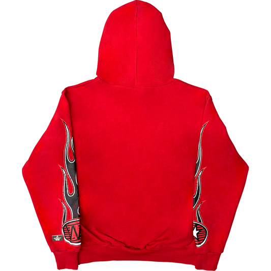 RIDERS HOODIE (RED)