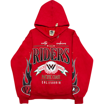 RIDERS HOODIE (RED)