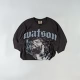 WATSON FEAR OF GOD CROPPED T-SHIRT (CHARCOAL)