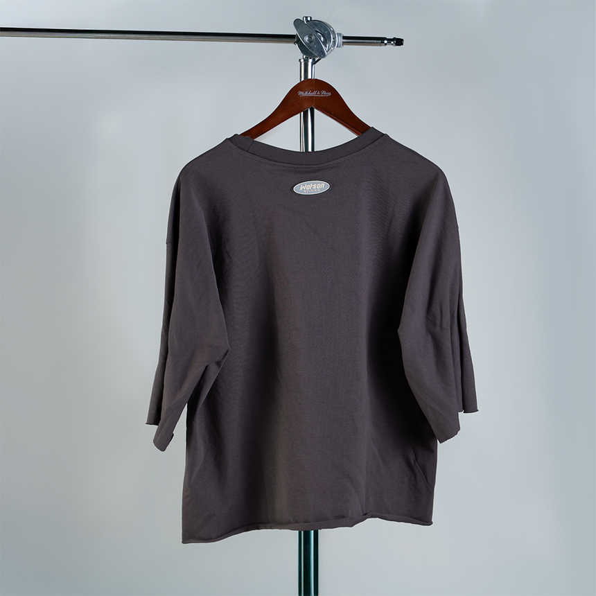 WATSON FEAR OF GOD CROPPED T-SHIRT (CHARCOAL)