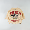 WATSON PARIS CROPPED T-SHIRT (CREAM)