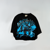 WATSON PANTHER CROPPED T-SHIRT (BLACK)