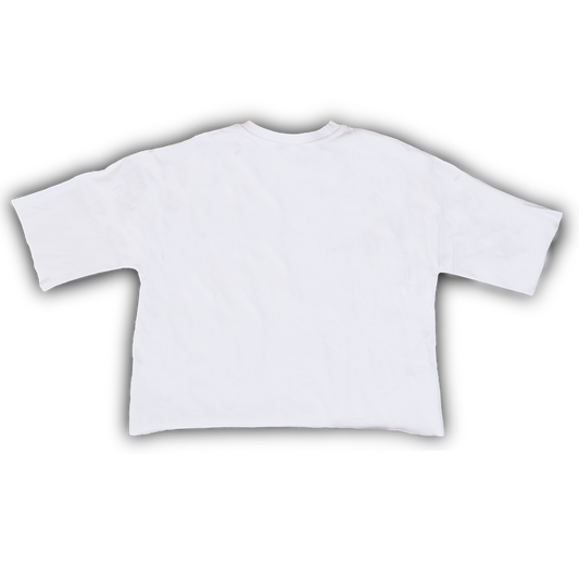 WATSON TRACK AND FIELD CROPPED T-SHIRT (WHITE)