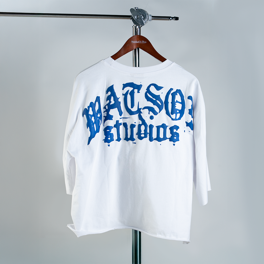 WATSON FCK OFF CROPPED T-SHIRT (WHITE)