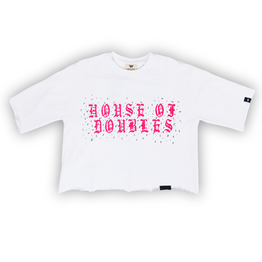 WATSON HOUSE OF DOUBLES LIVE UV T-SHIRT (WHITE)