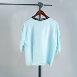 WATSON CITY OF ANGELS CROPPED T-SHIRT (TEAL)