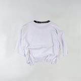 WATSON CITY OF ANGELS CROPPED T-SHIRT (WHITE)
