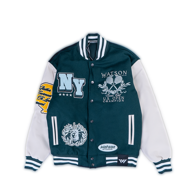 WATSON US OPEN CHAMPION VARSITY JACKET (GREEN)
