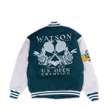 WATSON US OPEN CHAMPION VARSITY JACKET (GREEN)
