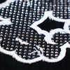WATSON COTTON WREATH RHINESTONE BASKETBALL JERSEY (BLACK)