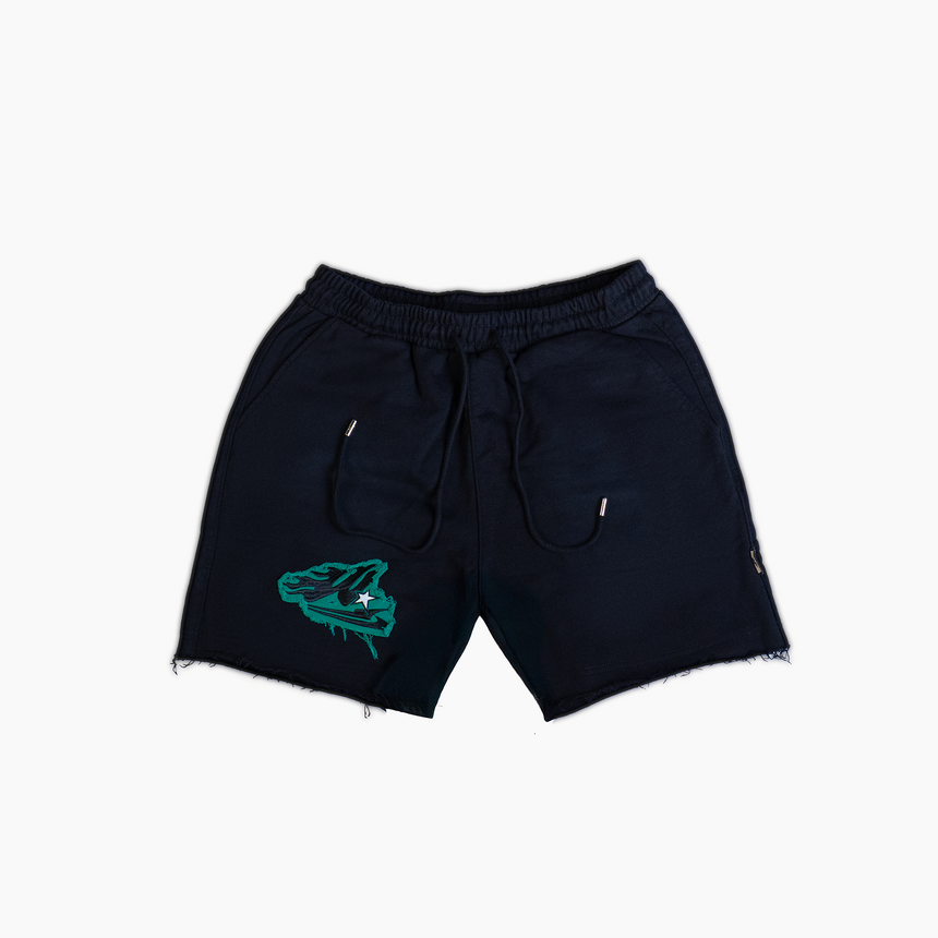 WATSON SHOCKED INTO MIND CONTROL COTTON SHORTS (BLACK)