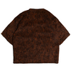 MOHAIR SHIRT (ORANGE & BLACK)