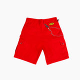 WATSON WORLD WORK SHORTS (RED)