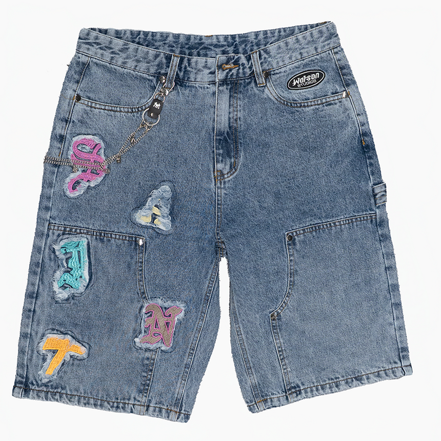 WATSON SAINT DENIM CARPENTER SHORTS