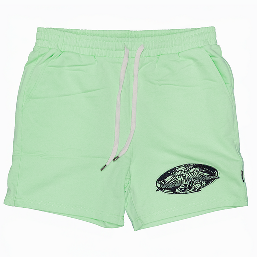 WATSON DIGITAL DREAMSCAPE WORLDWIDE COTTON SHORTS (MINT)