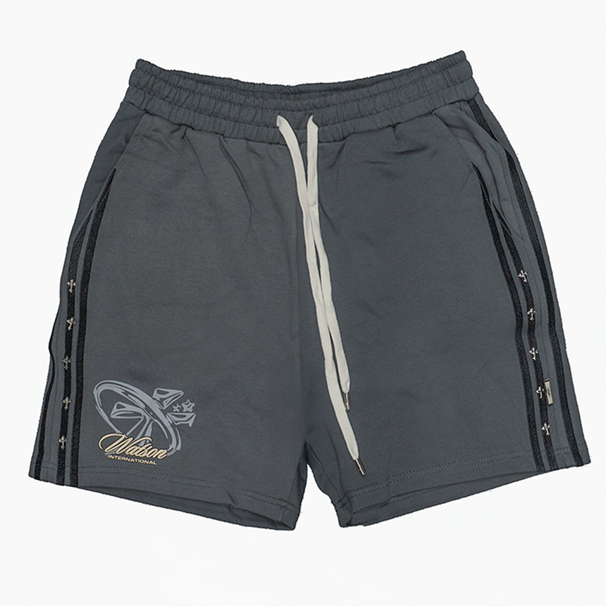 WATSON INTERNATIONAL WITHOUT FEAR COTTON SHORTS (CHARCOAL)