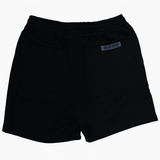 WATSON BENT STRIPES RHINESTONE COTTON SHORTS (ROYAL/BLACK)