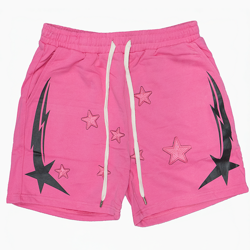 WATSON CONTROL THE MEDIA COTTON SHORTS (PINK)