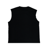 WATSON SKULL SOUND DIGITAL CUTOFF T-SHIRT (BLACK)