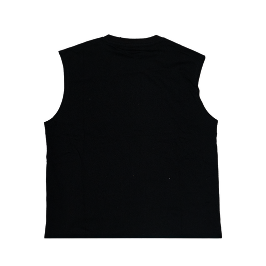 WATSON SKULL SOUND DIGITAL CUTOFF T-SHIRT (BLACK)