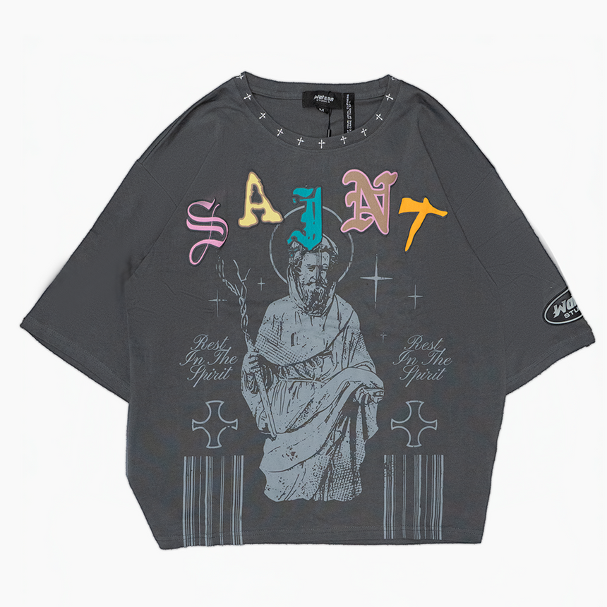 WATSON REST IN SPIRIT T-SHIRT (CHARCOAL)