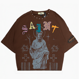 WATSON REST IN SPIRIT T-SHIRT (BROWN)