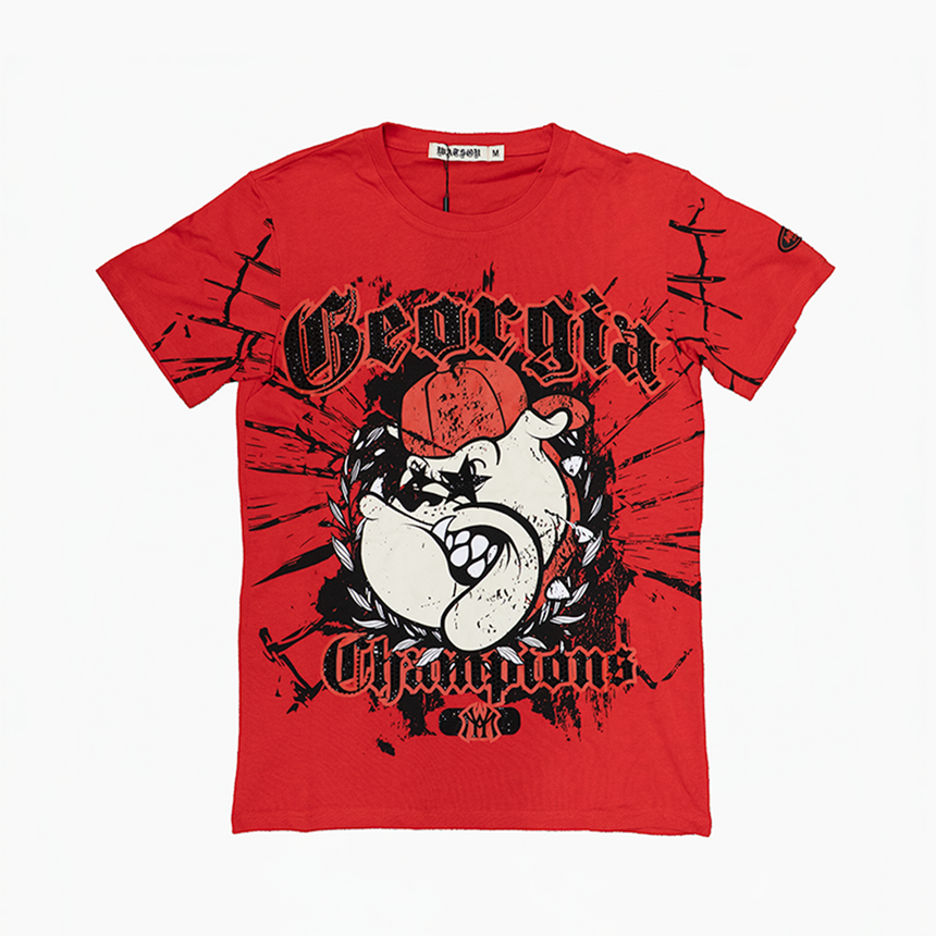 WATSON GEORGIA CHAMPIONS T-SHIRT (RED)