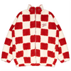 SHERPA JACKET (RED & CREAM)