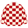 SHERPA JACKET (RED & CREAM)