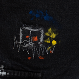 WATSON PAINT SPLATTER SHORTS (GRAY)