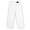 WATSON DENIM PANTS WITH BLACK PEARLS (WHITE)