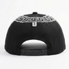 PEARL CHAIN FITTED HAT (BLACK)