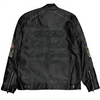 CULTIVATE YOUR GARDEN SUEDE MOTO JACKET (BLACK)