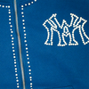 PEARL LINED SWEAT SUIT JACKET (NAVY)