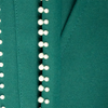 PEARL LINED SWEAT SUIT PANTS (GREEN)