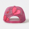 LOVE IS A DRUG TRUCKER HAT (PINK)