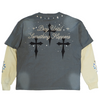 PRAY UNTIL SOMETHING HAPPENS LONG SLEEVE T-SHIRT